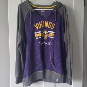 Minnesota Vikings football xxl hooded sweatshirt